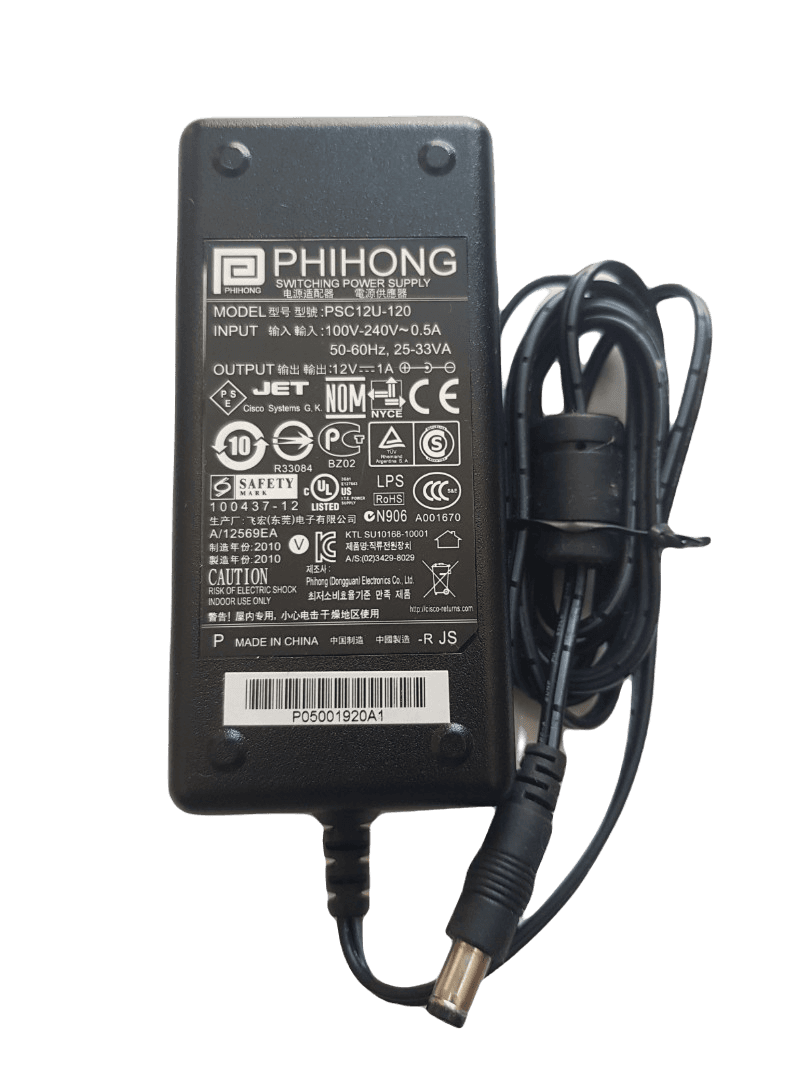 PHIHONG ADAPTADOR PSC12U-120 SEMI NUEVO