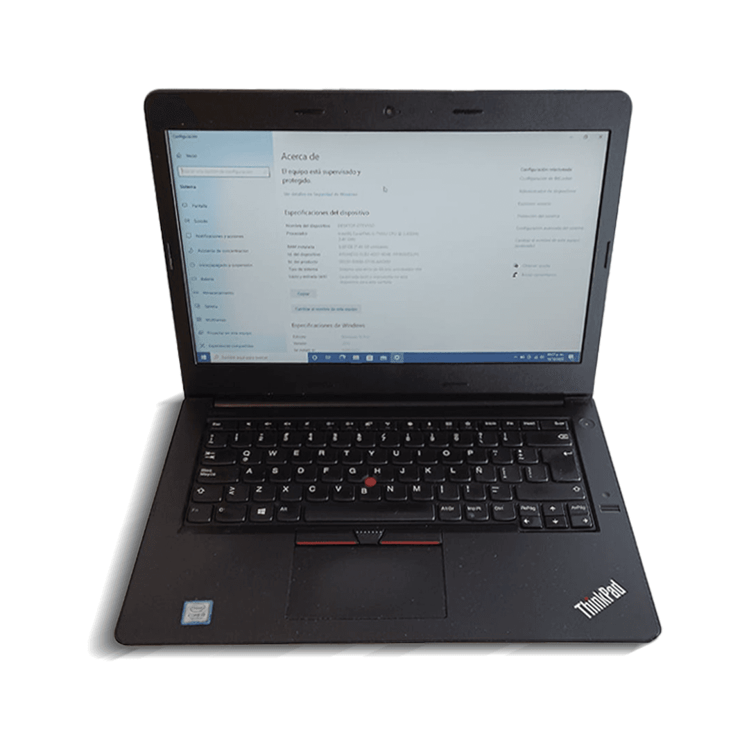 LENOVO LAPTOP E470 THINKPAD CORE I3 7MA, 8GB EN RAM, 500 HD SEMI NUEVA