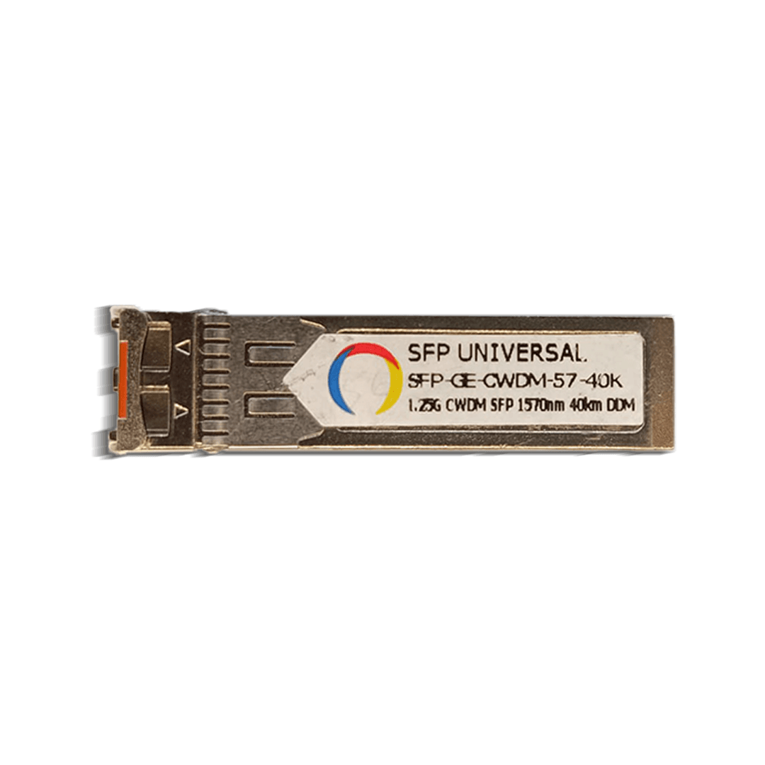 SFP UNIVERSAL MODULO SFP SFP-GE-CWDM-57-40K SEMI NUEVO