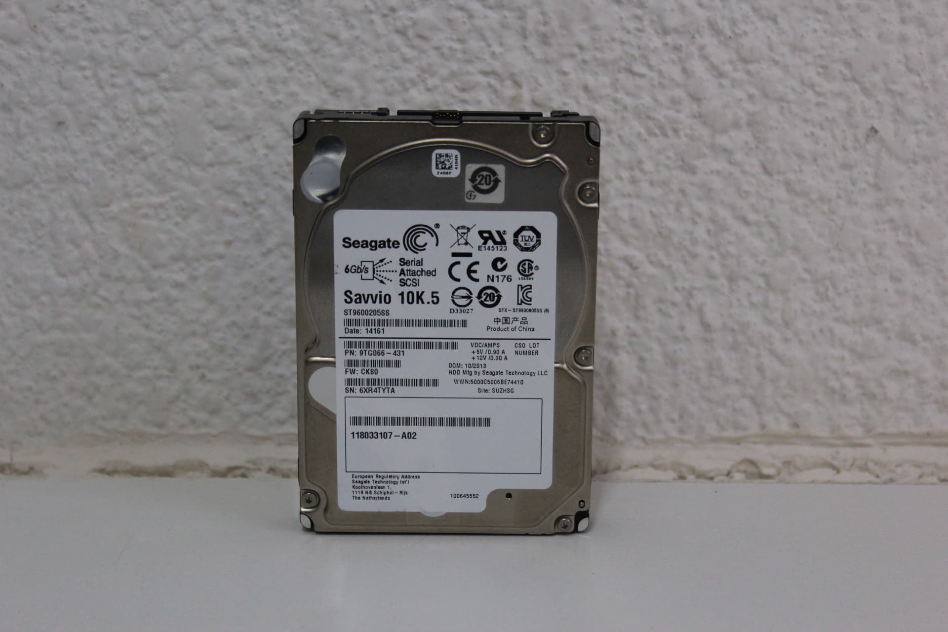 SEAGATE DISCO DURO SAVVIO 10K.5 ST9600205SS