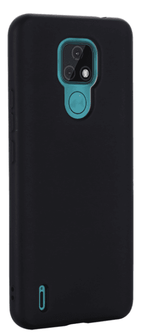 FUNDA PARA CELULAR MOTOROLA E7 2020 NEGRA
