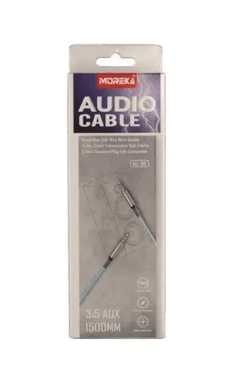 MOREKA AUDIOCABLE AU-06 3.5MM 1.5M