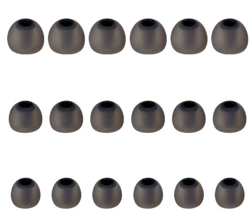 GOMAS PARA AUDIFONOS PAQUETE 24 PARES 12CH 12G