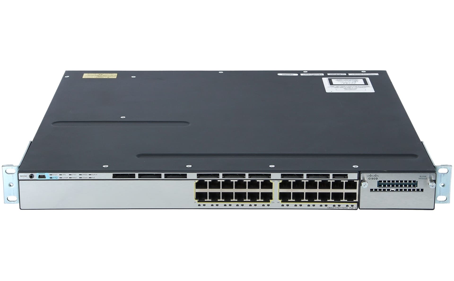 CISCO SWITCH WS-C3750X-24P-S SEMINUEVO