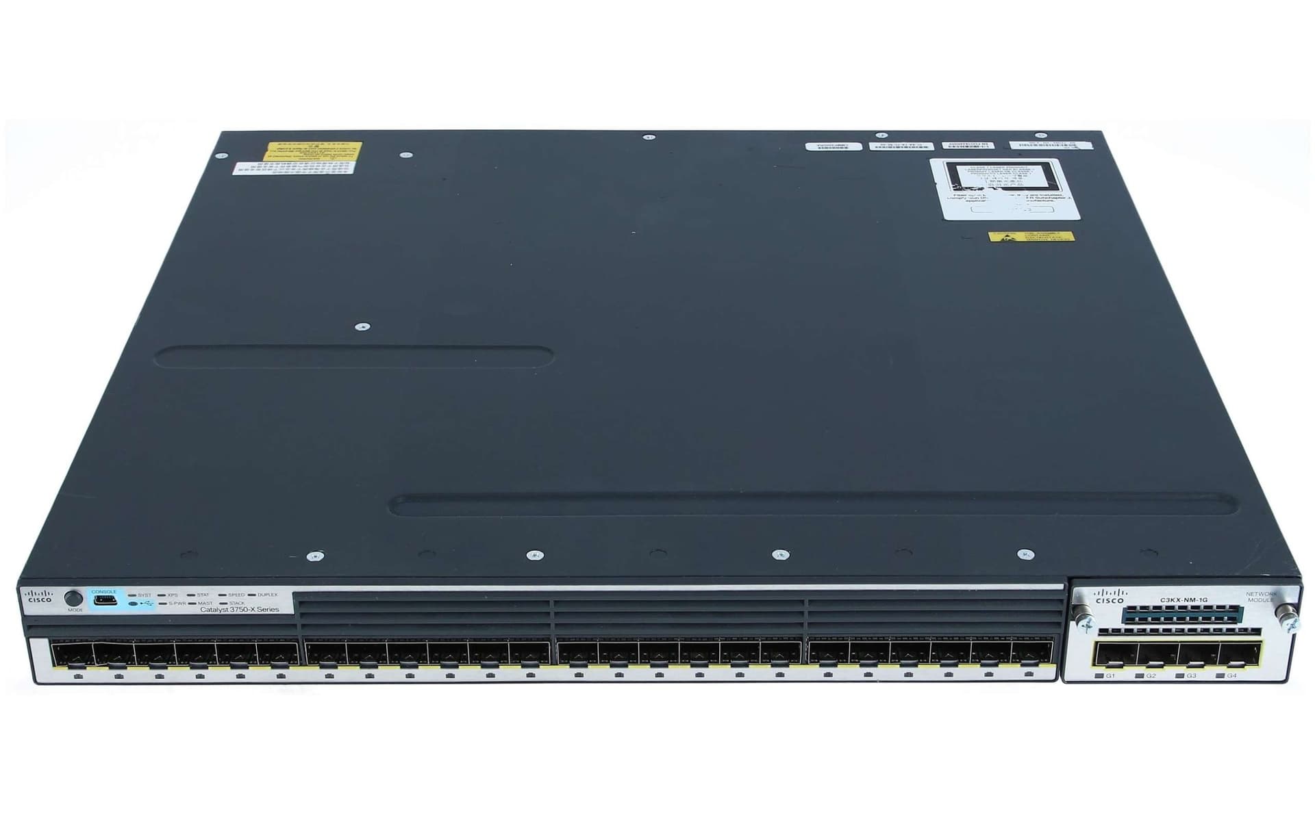 CISCO SWITCH WS-C3750X-24S-S SEMINUEVO