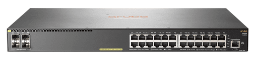SWITCH HPE ARUBA JL261A 2930F 24G RJ45 POE 370W Y 4 SFP 1G ADMINISTRABLE L3