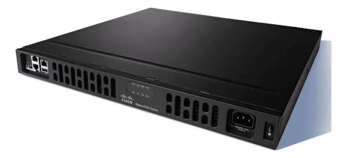 Router Cisco 4300 Series Isr 4331 /k9 Negro 110v/220v SEMINUEVO