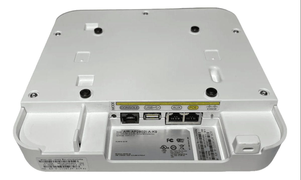 CISCO AIR-AP2802I-A-K9 SEMINUEVO