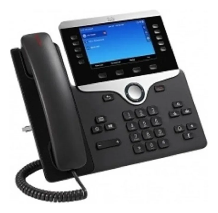 Telefono Ip Cisco Cp-8841-k9 Con Pantalla Alambrico Negro