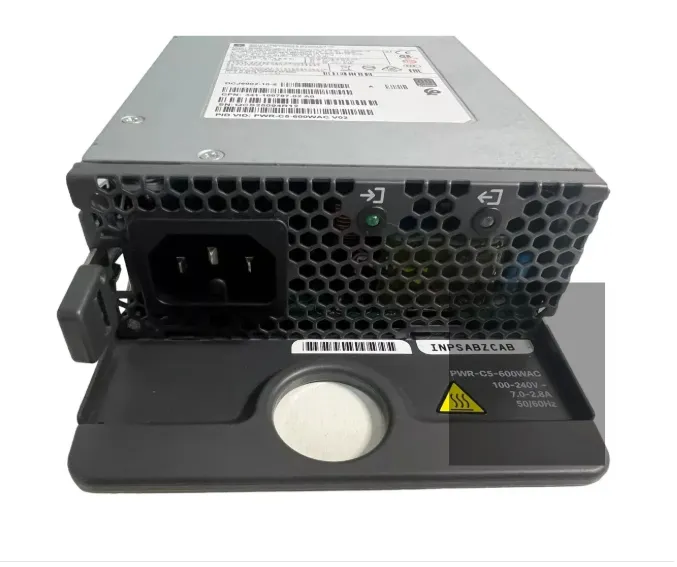 Fuente De Poder Cisco 341-100787-01 Pwr-c5-600wac 600w C9200l Gris