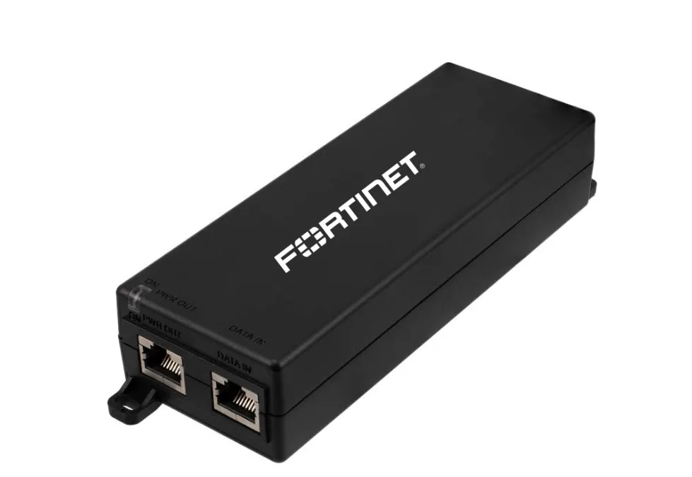 Fortinet Inyector PoE GPI-145, Gigabit Ethernet 10/100/1000, 55V, 2 x RJ-45