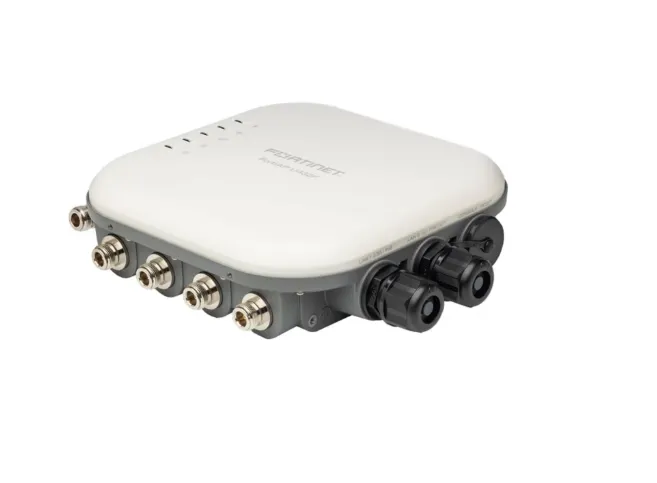 FORTINET FortiAP 432F Punto de Acceso Inalámbrico para Exteriores Tres Radios, Antena Externa, 1 x 2,5 GE y 1 x GE RJ45. (FAP-432F-A)