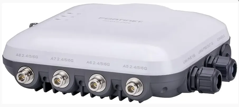 FortiAP-432G Outdoor Wireless FortiAP - Tri radio Wi-Fi 6E IEEE 80211a - Fap-432g-n