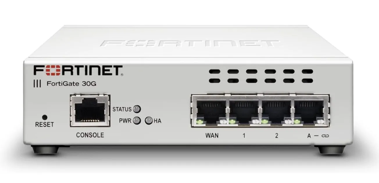 Dispositivo de seguridad de red FortiGate-30G