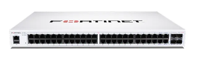 Fortinet FortiSwitch - 148F-FPOE. Interruptor de gestión L2+ con PoE de 740W (FS-148F-FPOE)