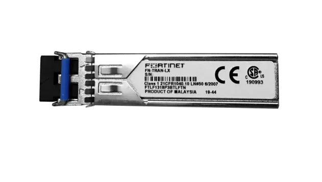Fortinet FN-TRAN-LX FG-TRAN-LX FR-TRAN-LX 1000Base-LX/LH Monomodo Mini GBIC