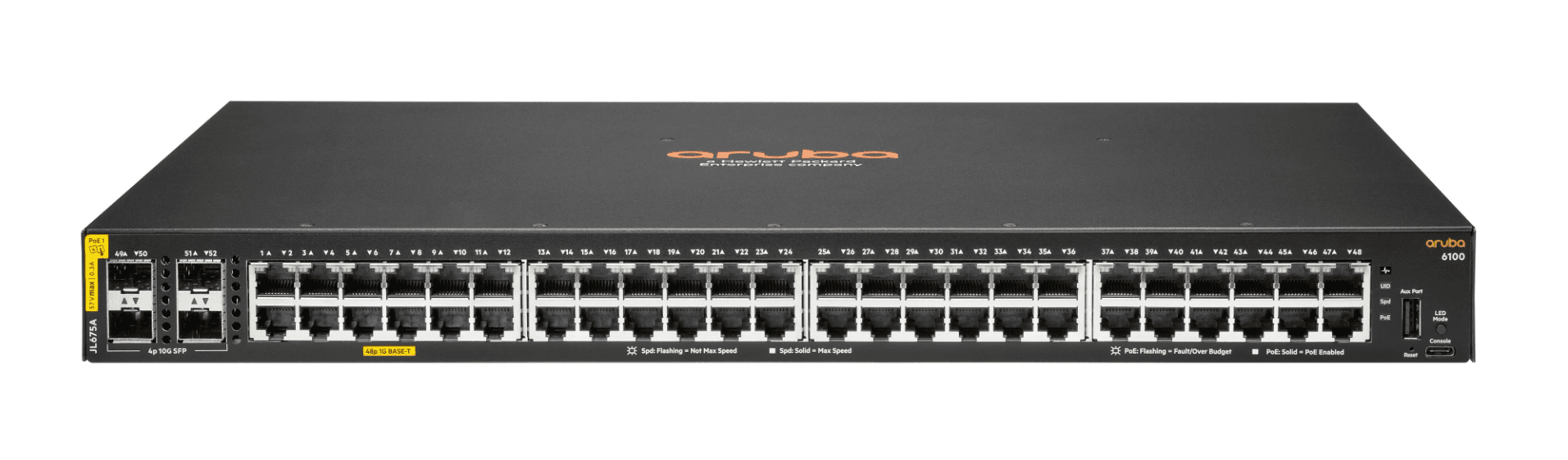 SWITCH HPE ARUBA R9Y04A ANW 6100 48G CL4 4SFP+ 740W