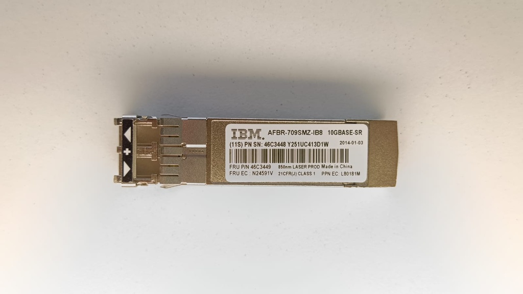 IBM SFP AFBR-709SMZ-IB8 10.3125GBPS SEMI NUEVO