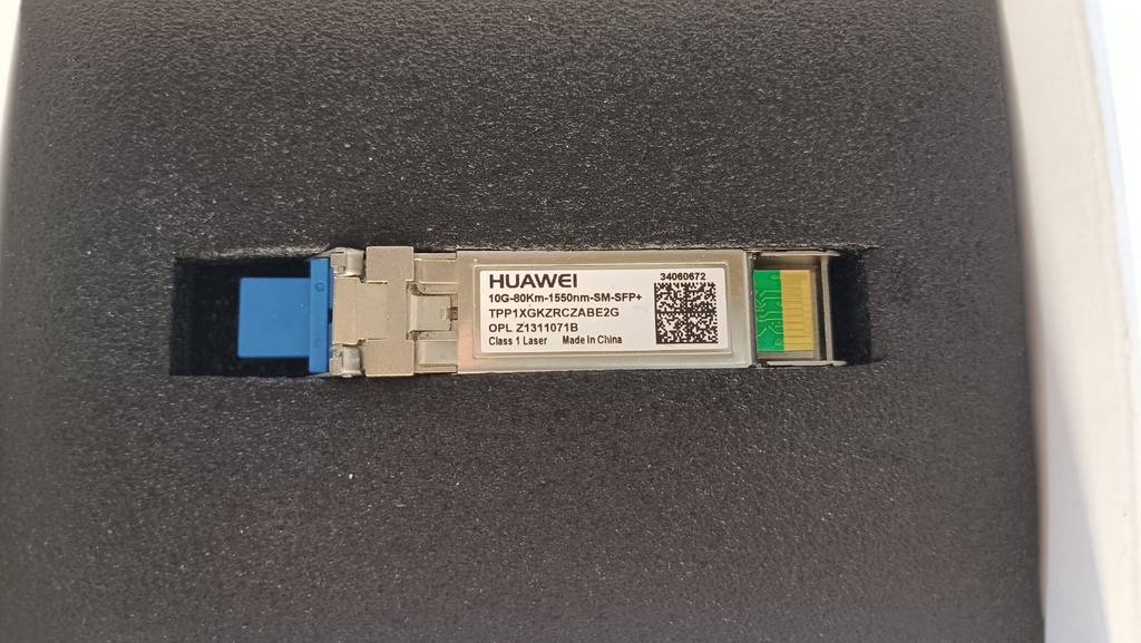 HUAWEI SFP 10G-80KM-1550NM-SM-SFP+ NUEVO EN CAJA
