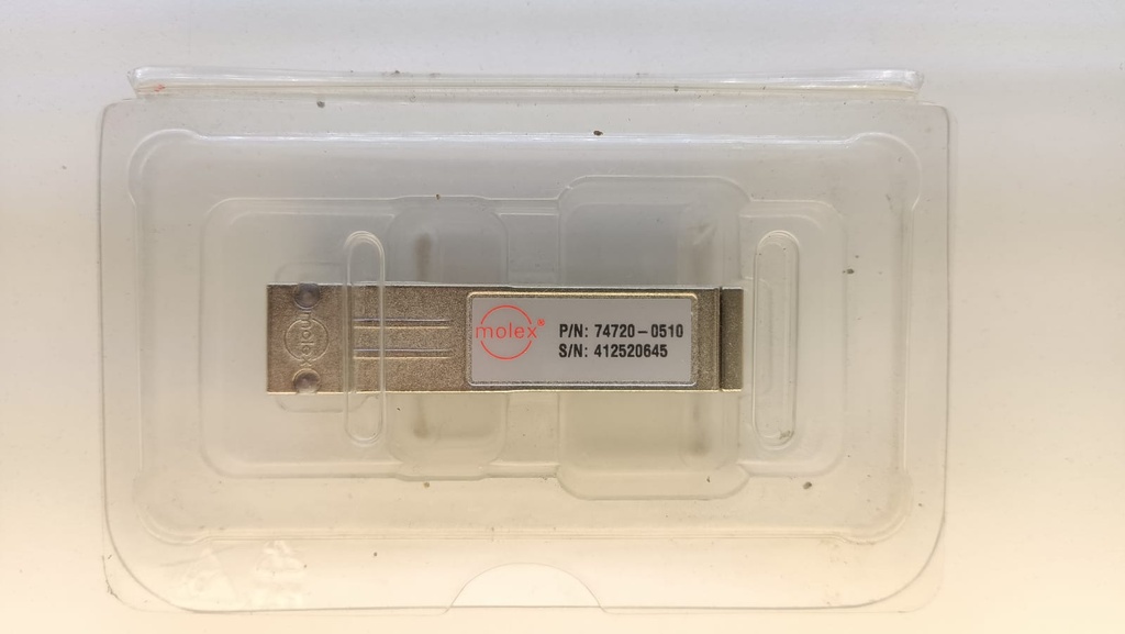 MOLEX SFP 74720-0510 NUEVO EN BLISTER