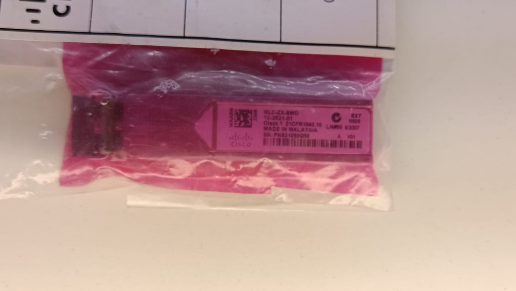 CISCO SFP GLC-ZX-SMD NUEVO EN BOLSA