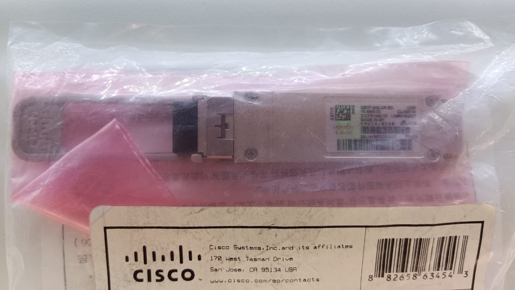 CISCO SFP QSFP-40G-SR-BD NUEVO EN BOLSA