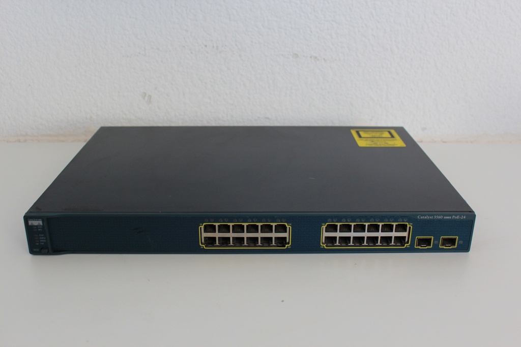 CISCO SWITCH WS-C3560-24PS-S SEMI NUEVO