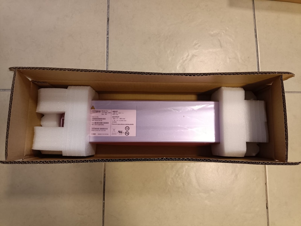 CISCO SWITCH PWR-2KW-DC-V2 ASR 9000 MODULO DE ALIMENTACIÓN NUEVO EN CAJA