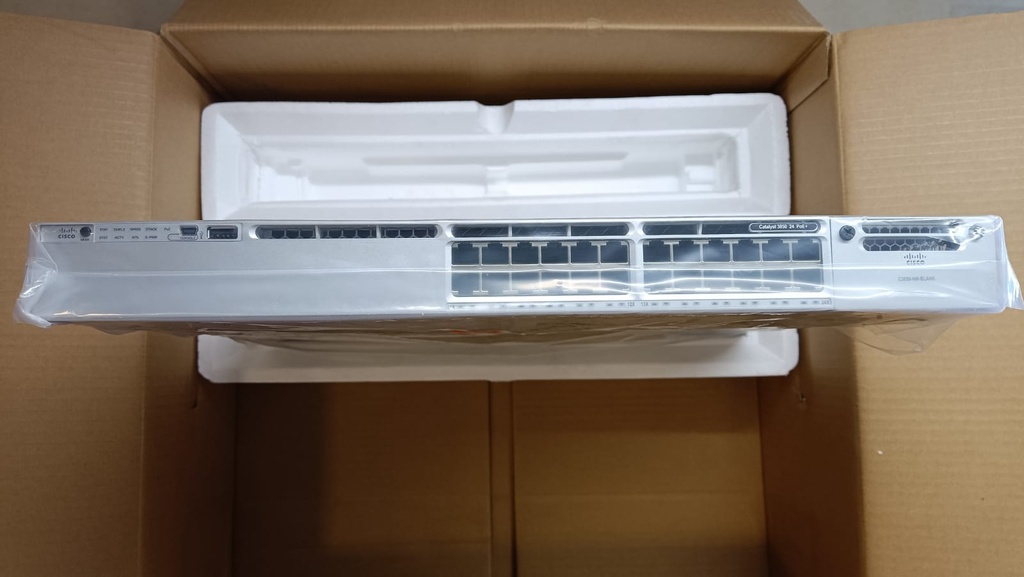 CISCO SWITCH WS-C3850-24P-L NUEVO EN CAJA