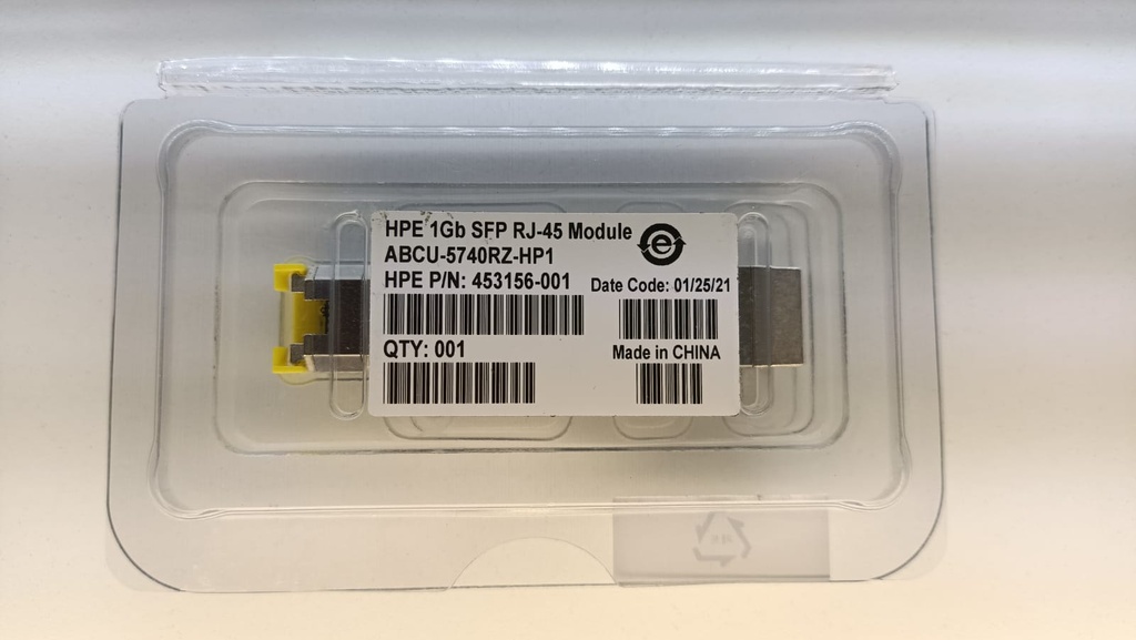 Módulo transceptor (SFP HPE 1GB )