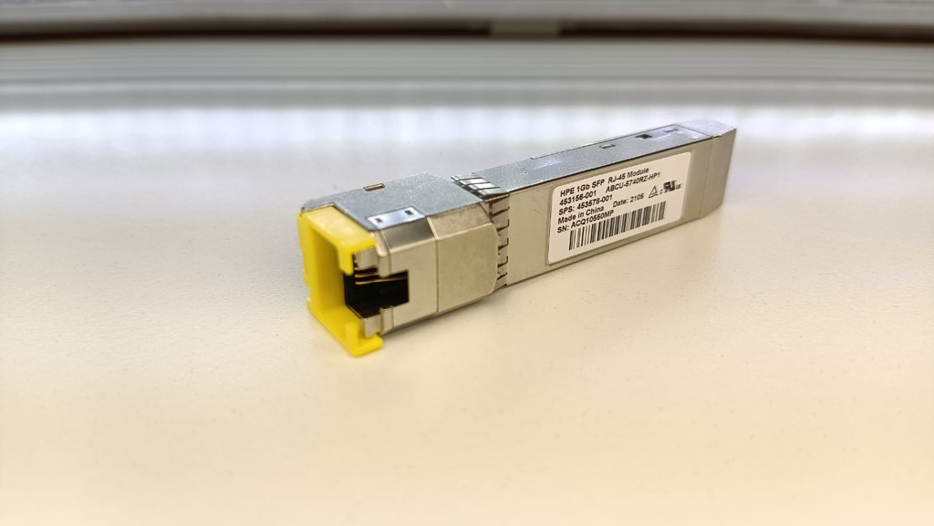 Módulo transceptor (SFP HPE 1GB )