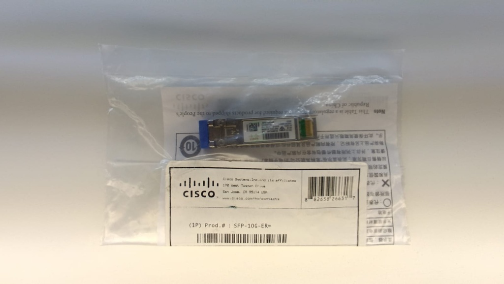 CISCO SFP-10G-ER NUEVO EN BOLSA