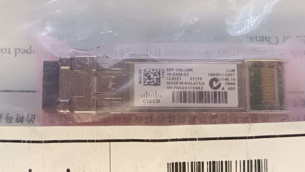 CISCO SFP-10G-LRM NUEVO EN BOLSA