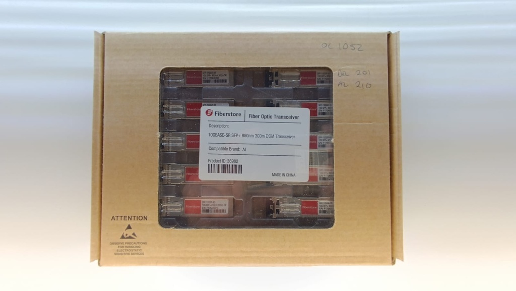 FIBERSTORE MODULO SFP-10GSR-85 NUEVO EN BLISTER
