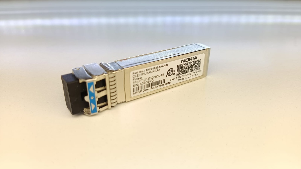 NOKIA MODULO SFP SFP+10GE LR-LC NUEVO EN BLISTER