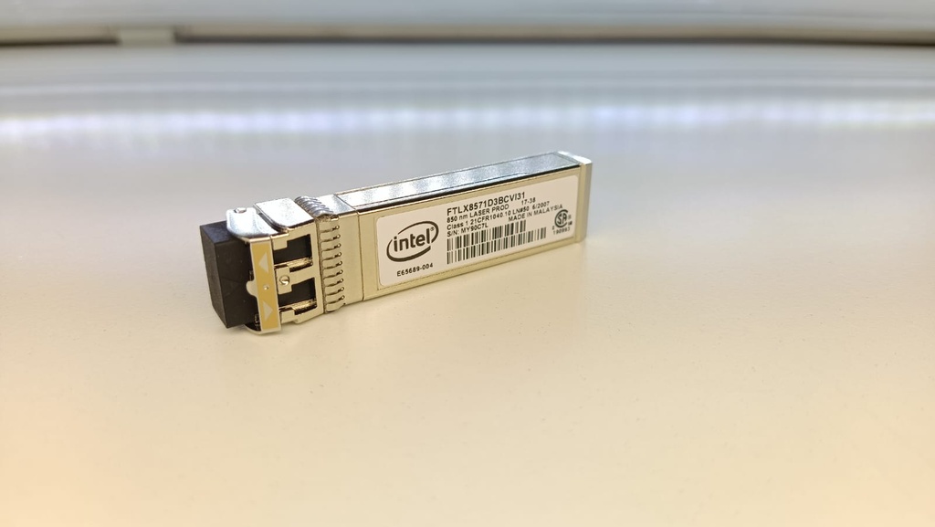INTEL SFP FTLX8571D3BCVI31-850NM LASER PROT NUEVO EN BLISTER