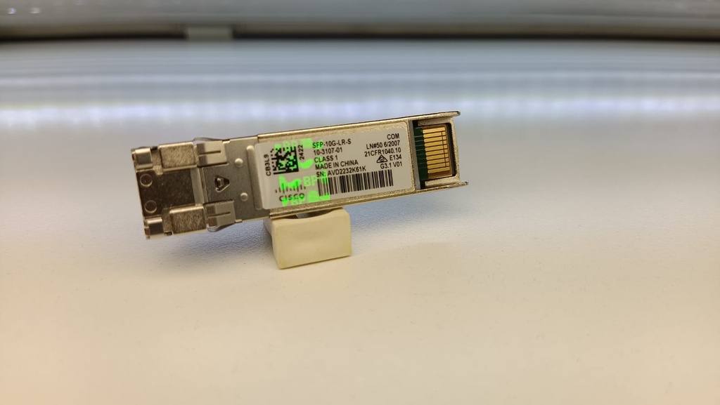 CISCO MODULO SFP-10G-LR-S BLISTER CON HOLOGRAMA NUEVO