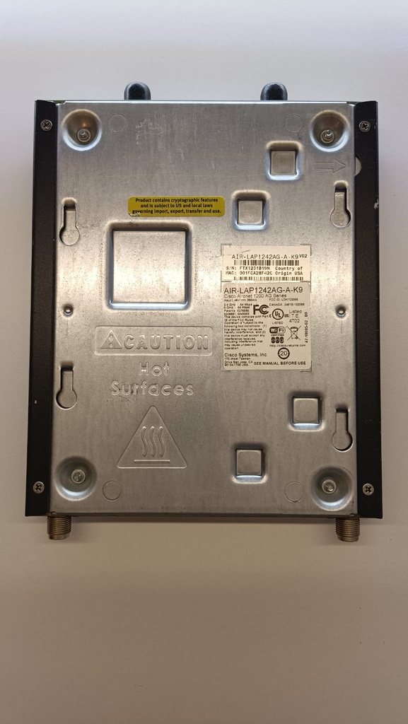 CISCO ACCESS POINT AIR-LAP-1242AG-A-K9 SEMI NUEVO