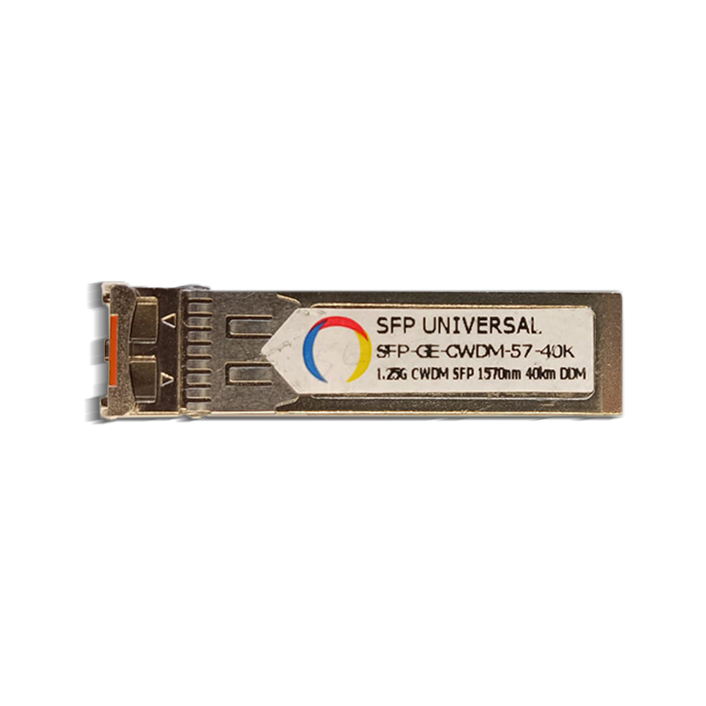 SFP UNIVERSAL MODULO SFP SFP-GE-CWDM-57-40K SEMI NUEVO