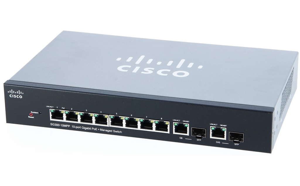 CISCO SWITCH SG300-10P NUEVO