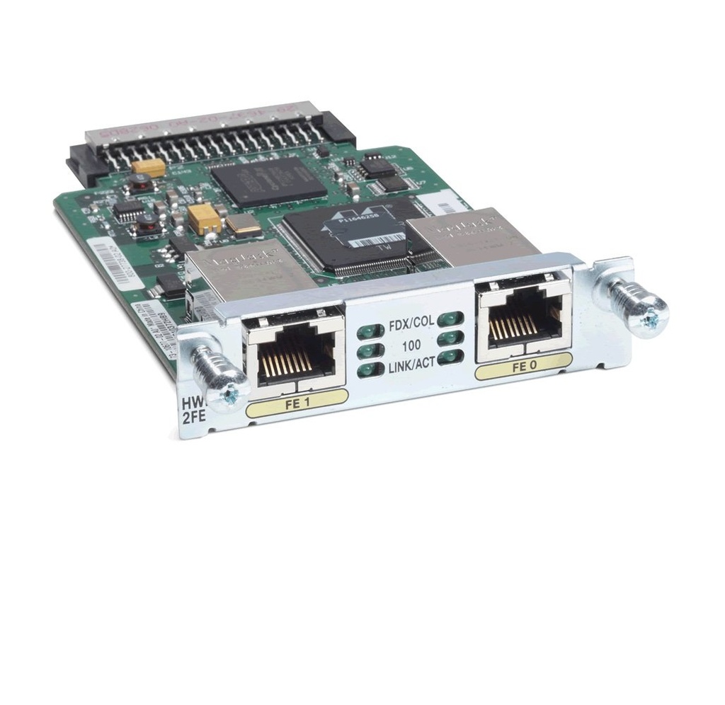 CISCO TARJETA VWIC-2MFT-E1 SEMINUEVO