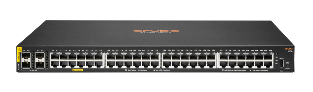 SWITCH HPE ARUBA R9Y04A ANW 6100 48G CL4 4SFP+ 740W