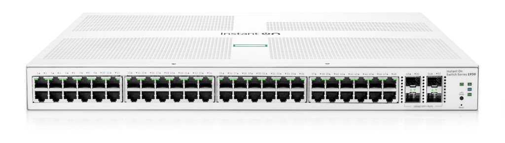 SWITCH HPE ARUBA JL685A INSTANT ON 1930 48G 4 SFP+ ADMINISTRABLE CAPA 2 SMART MANAGED