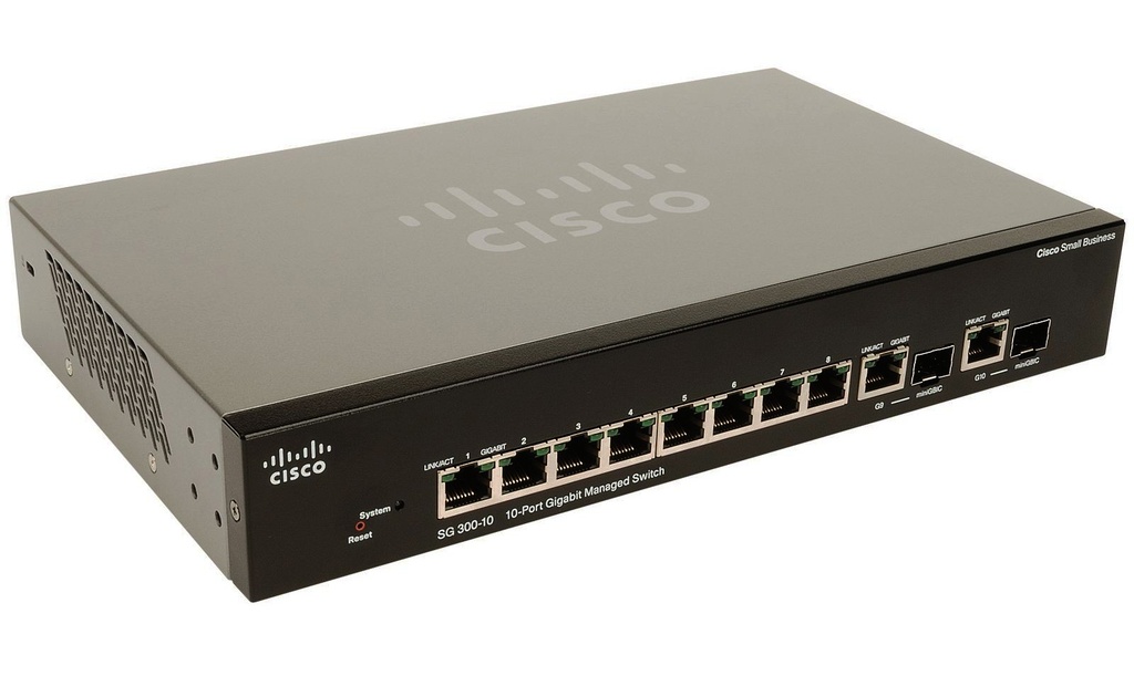 CISCO SG300-10SFP-K9 NUEVO EN CAJA