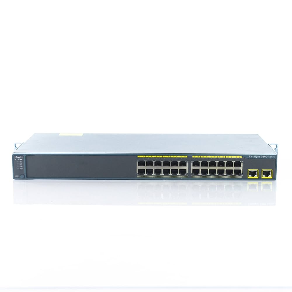 Cisco Switch Ws-c2960-24lt-l Seminuevo