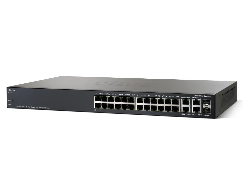 Cisco Router Sg300-28p Seminuevo