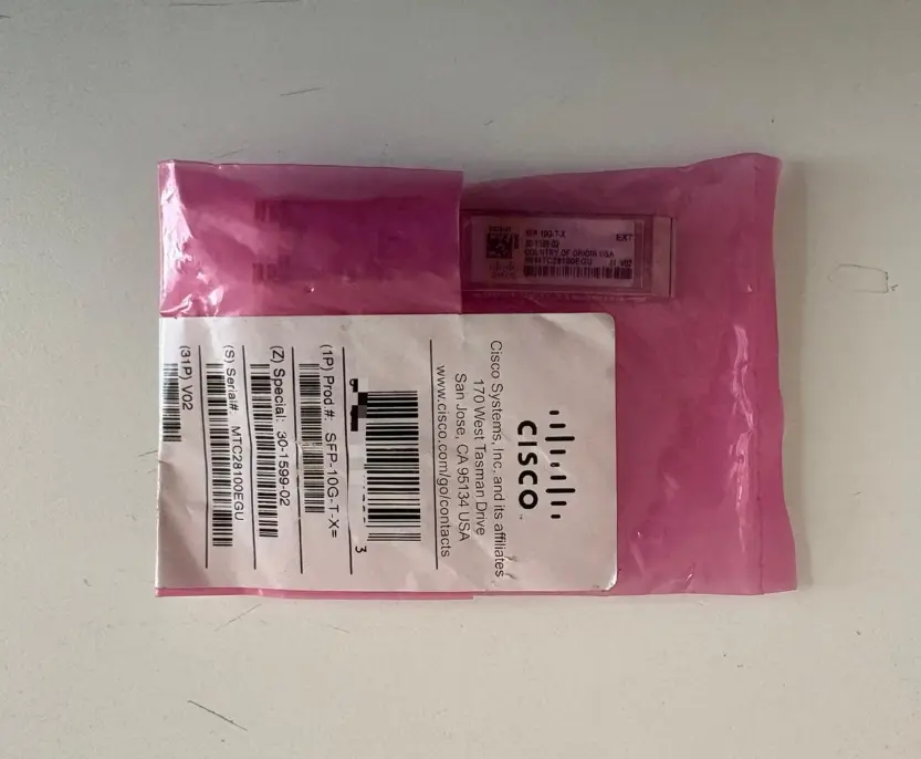 Cisco Sfp-10g-t-x Nevo En Bolsa Original