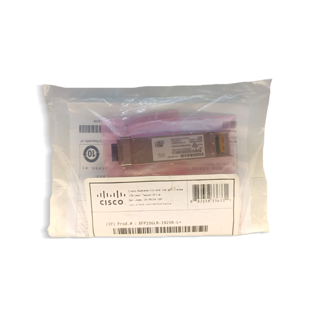 CISCO XFP10GLR-192SR-L NUEVO ORIGINAL EN BOLSA
