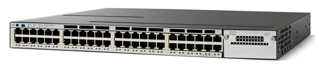 CISCO SWITCH CISCO WS-3750X-48PF-S SEMI NUEVO