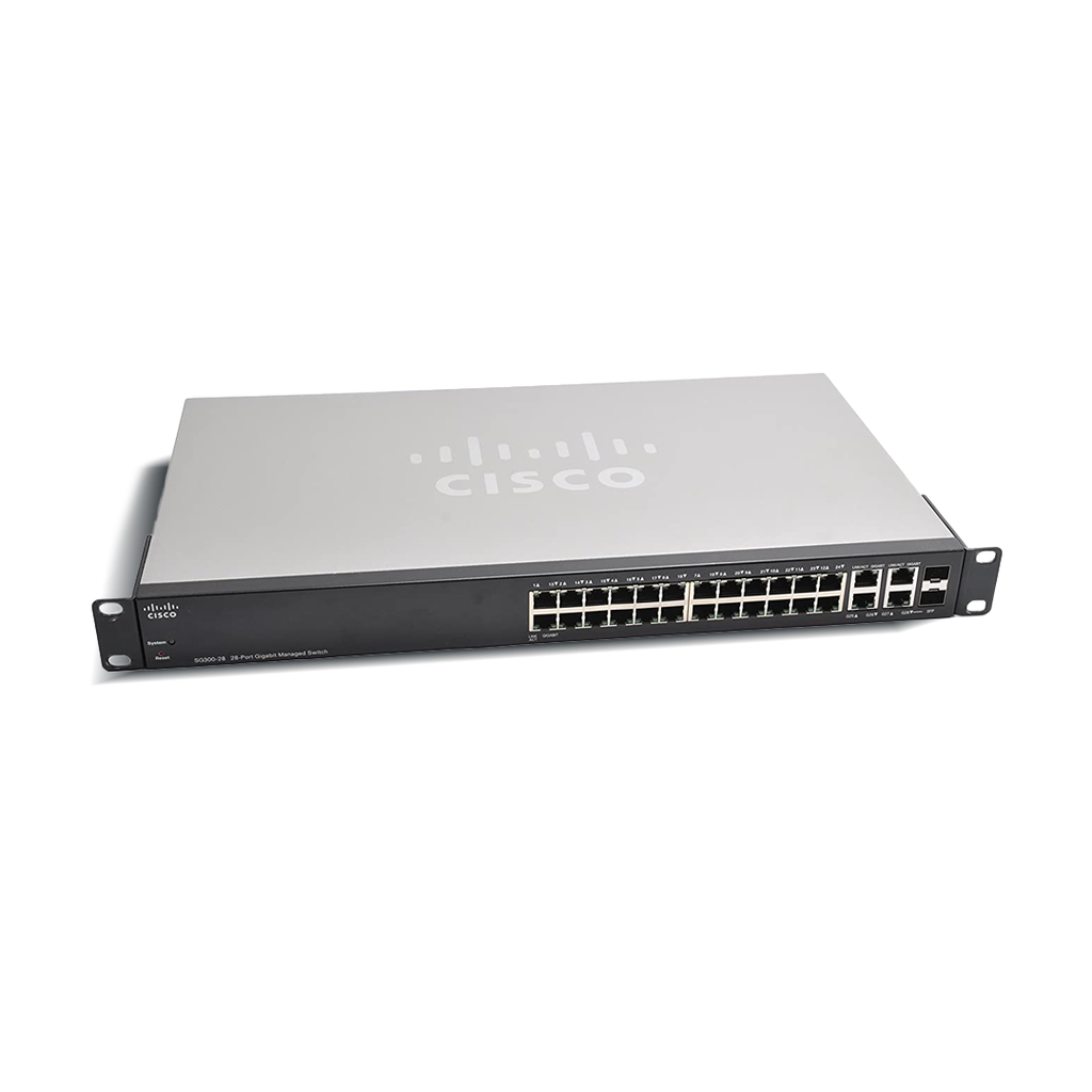 CISCO SWITCH SG300-28P SEMI NUEVO